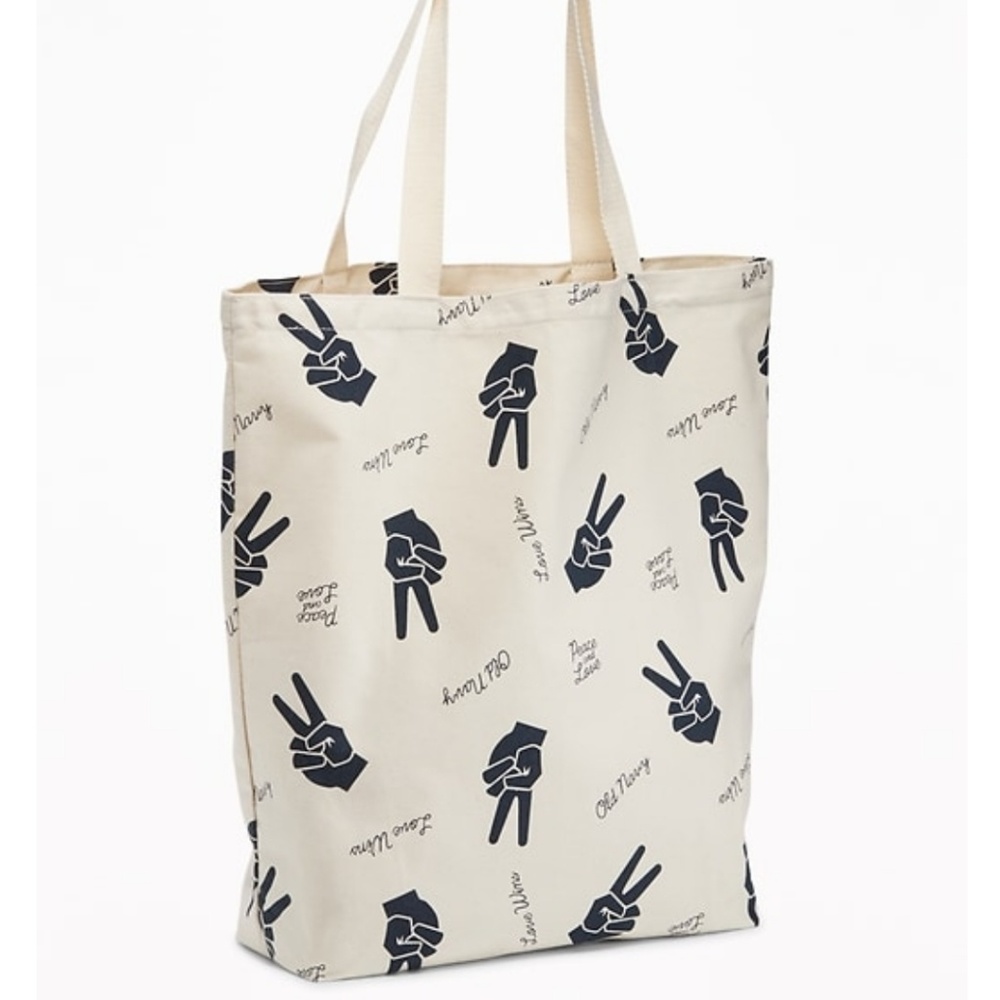 Old Navy Peace Graphic Tote